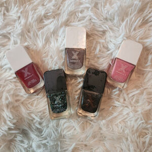 Sephora Formula X Nail Polish Color Lot of 5 Curiosity Turbulent Theoretical Etc